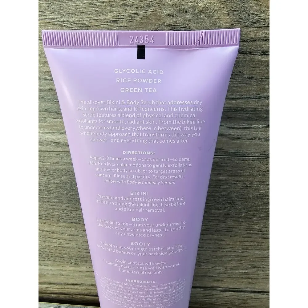 Beia Bikini & Body Scrub 7.61 oz 225ml  New
